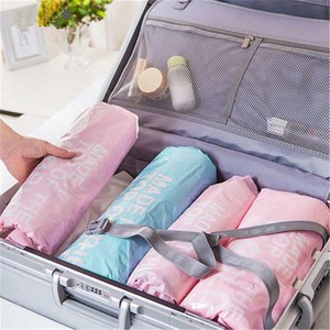 vacuum compression luggage