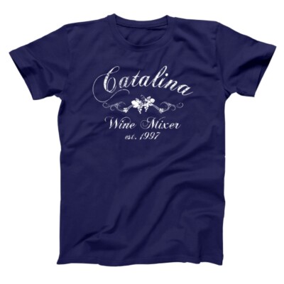 The Catalina Wine Mixer  Step Brothers Funny Humor Navy Basic Men's T-Shirt