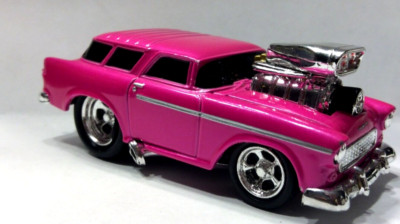 MUSCLE MACHINES 1955 CHEVY NOMAD WAGON 1/64 55 CHEVY       