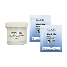 REDKEN Flash lift Power9 1.06oz 2 PACKS/Pro-Oxide 20 Volume 3oz(CHOOSE YOURS)