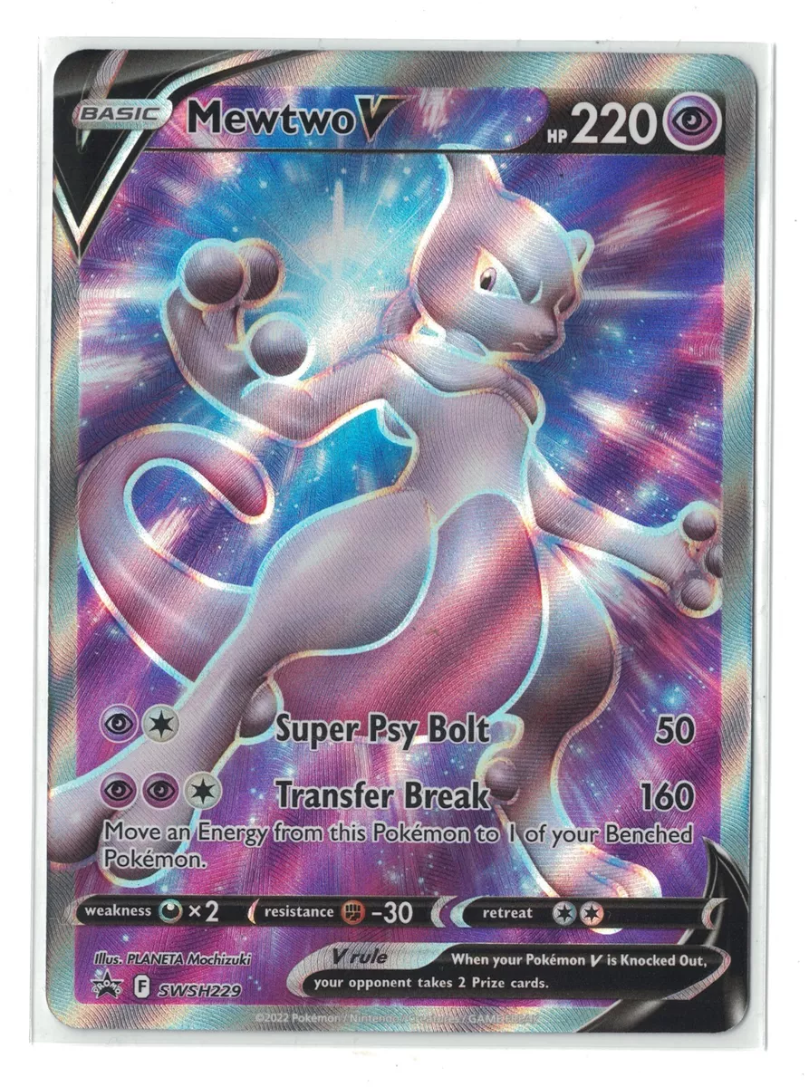 Mewtwo V - Pokemon Sword & Shield Promos - Pokemon