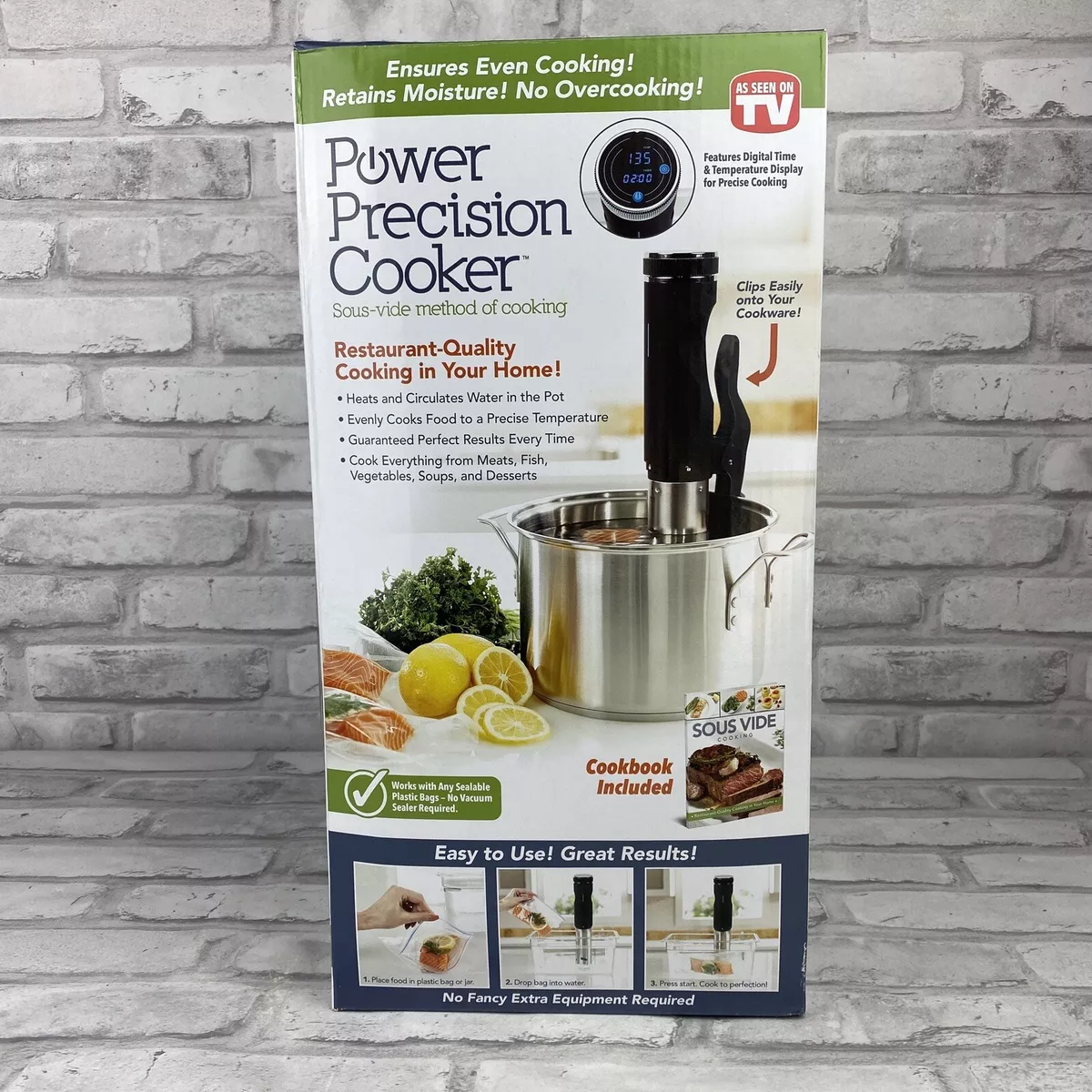  Sous Vide Power Precision Cooker : Home & Kitchen