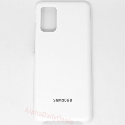 Genuine OEM Samsung Galaxy S20+ Plus 5G LED Back Cover White Case