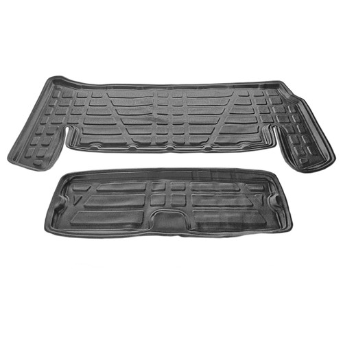 Jeu De Tapis De Sol + Grand Bac De Coffre Pour Suzuki Jimny - Housses De Siege Et Tapis De Sol