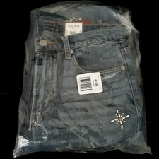 Lucky Brand Women's 6/28R Boy Mid Rise Blue Jeans Med Wash NWT