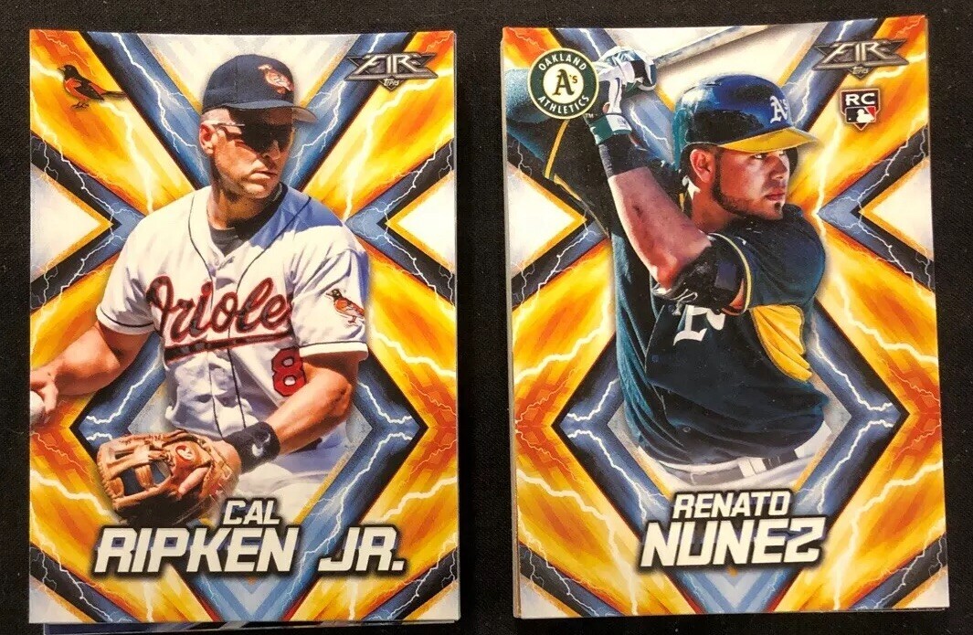 2017 Topps Fire Baseball Cards Lot You Pick