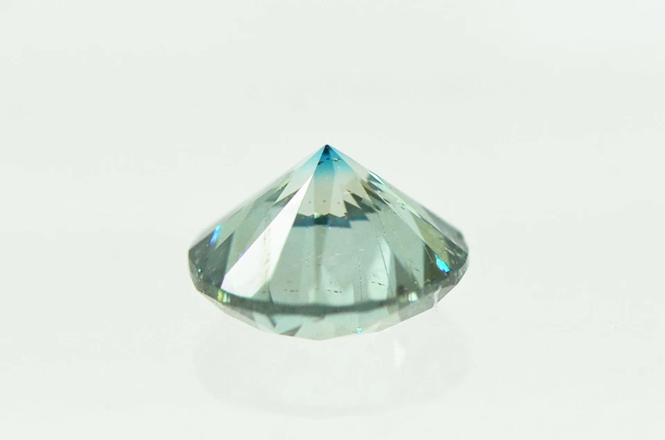 Loose Round Shape Diamond Fancy Blue Color VS2 Certified Enhanced 1.72 Carat - Image 4 of 4
