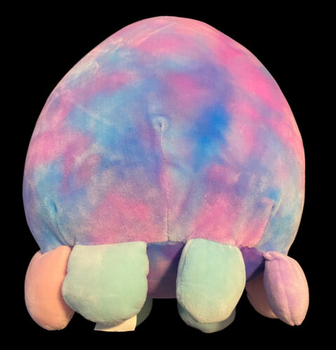 Squishmallow Mary the Tie Dye peluche polpo (con etichette) macchie vedi foto - Foto 4 di 12