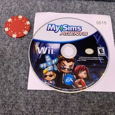 MySims Agents Nintendo Wii DISC ONLY VGC Vide...