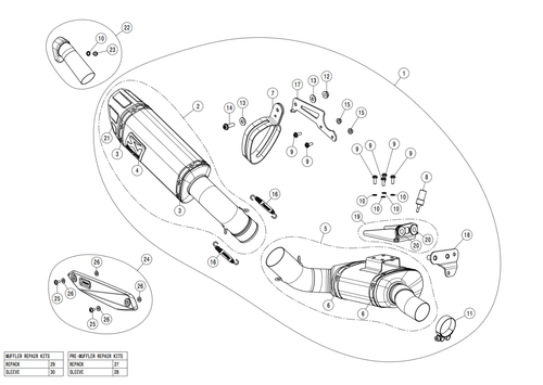 Akrapovic Bmw F 900 R 2024 Escape Moto Silenciador Carbonio Slip-On Racing - Imagen 6 de 7