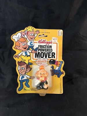 Vintage Kellogg's Snap Friction Powered Mover Talbot Toys 1984 Hong Kong toy