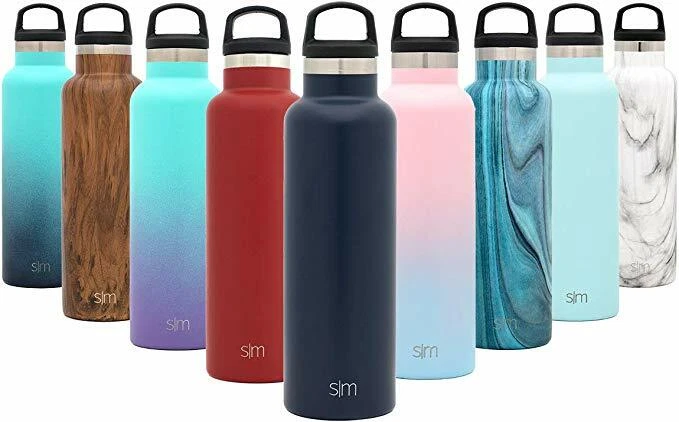 Simple Modern Ascent Water Bottle - Narrow Mouth, Vacuum Insulated, Double  Wall