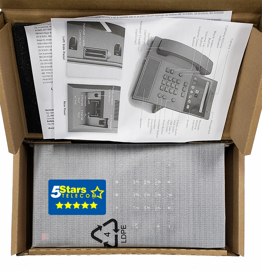 Avaya Vantage K155 Multimedia Device (700513907) - Brand New, 1  