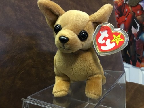 Tiny the Chihuahua Ty Beanie Baby, Rare Misspelled Tag, Excellent Condition!!! - Picture 2 of 8