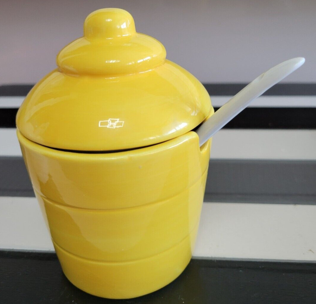 PIER 1 IMPORTS SANDWICH CONDIMENT SPINNER BLACK METAL HOLDER AND 5 CONTAINERS