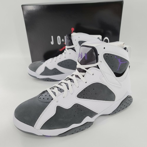 Nike Air Jordan Retro 7 Flint Grey Purple 2021 CU9307-100 Shoes Mens Size  10 NIB 194957032808 | eBay