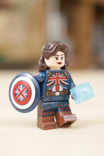 Captain Carter (What If...?) Lego Marvel Collectible Minifigure 71031 - Imagen 2 de 5