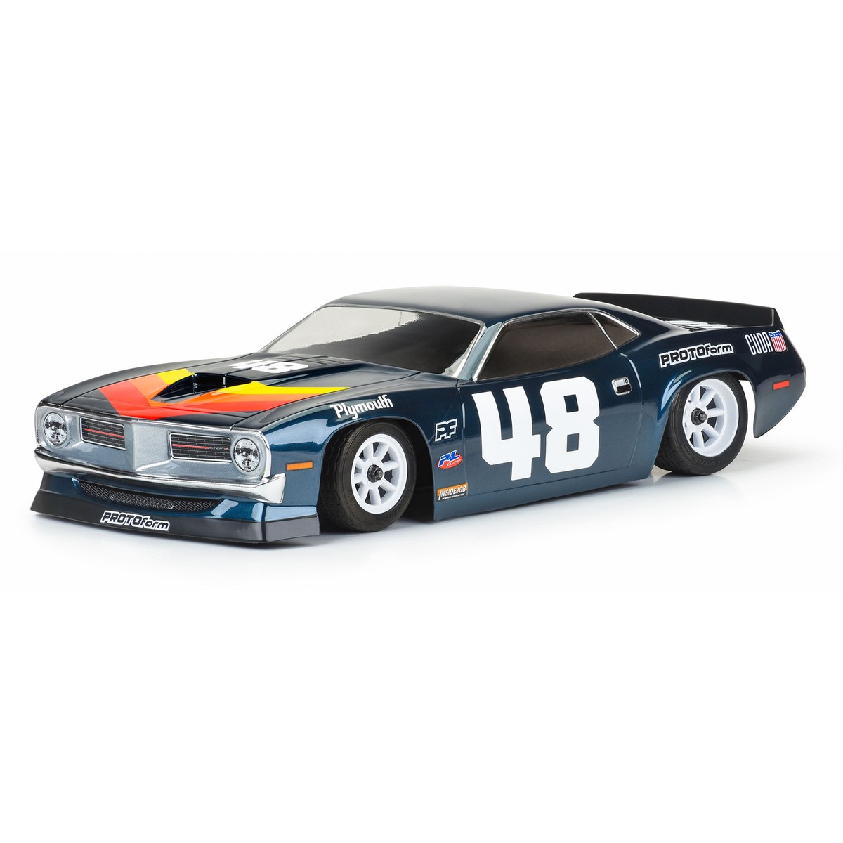 PROTOform 1970 Plymouth Barracuda Clear Body for VTA Class 