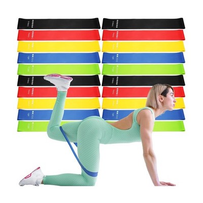 Deekin 20 Pcs Resistance Bands for Women Men 10-115 Lbs 5 Different Resistanc...