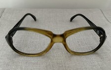 Givenchy Vintage Sunglasses Frame Only VI Unico Crystal Brown