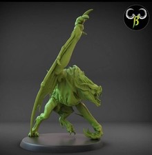 Feral Vampire Monster 28mm Fantasy Creature By Clay Beast Creations