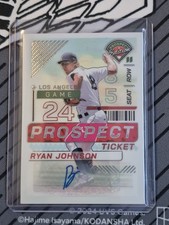 2024 Panini Prospect Edition Baseball - #110 Ryan Johnson Holo Signatures