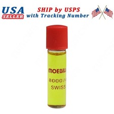 For Moebius Watch Oil 8000 2ml bottle Swiss Made Guaranteed Fresh