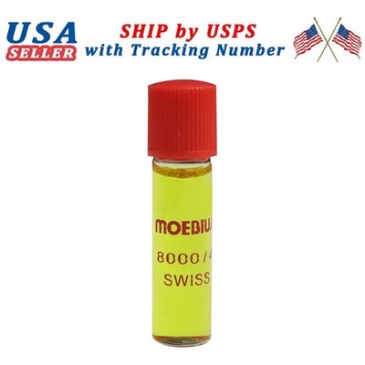 For Moebius Watch Oil 8000 2ml bottle Swiss Made (Guaranteed Fresh)