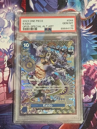 Kaido SP PSA 10 GEM MT One Piece OP05 English | Special Art | Kaido OP04-044