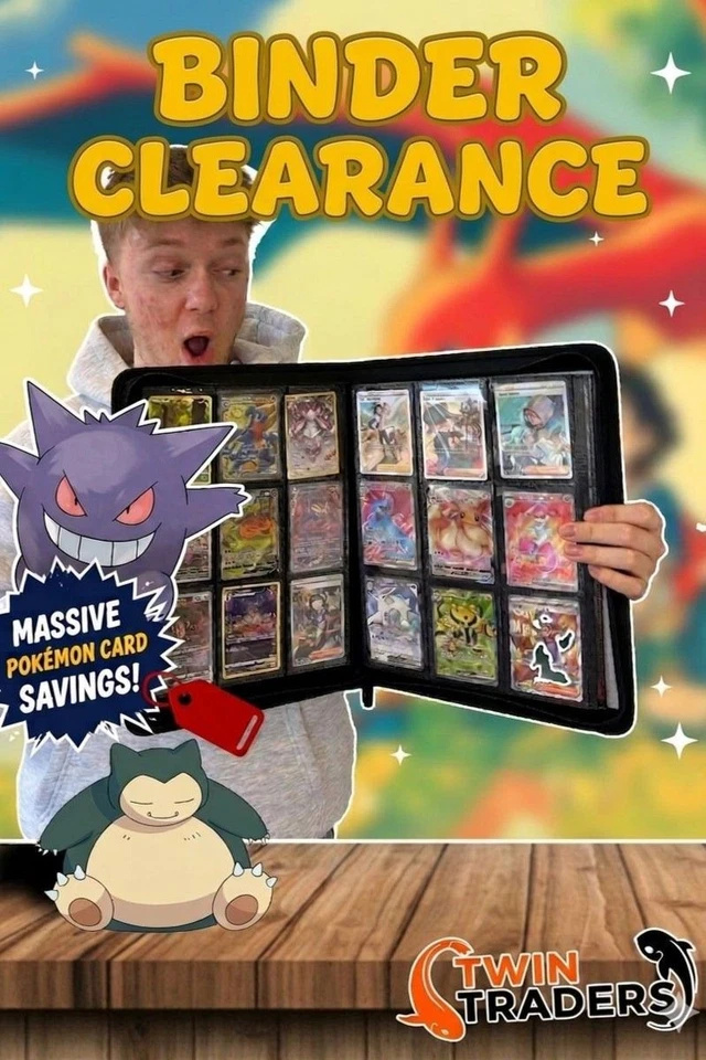 BINDER CLEAR OUT SUDDEN DEATH ALL £1 STARTS  🔥🔥