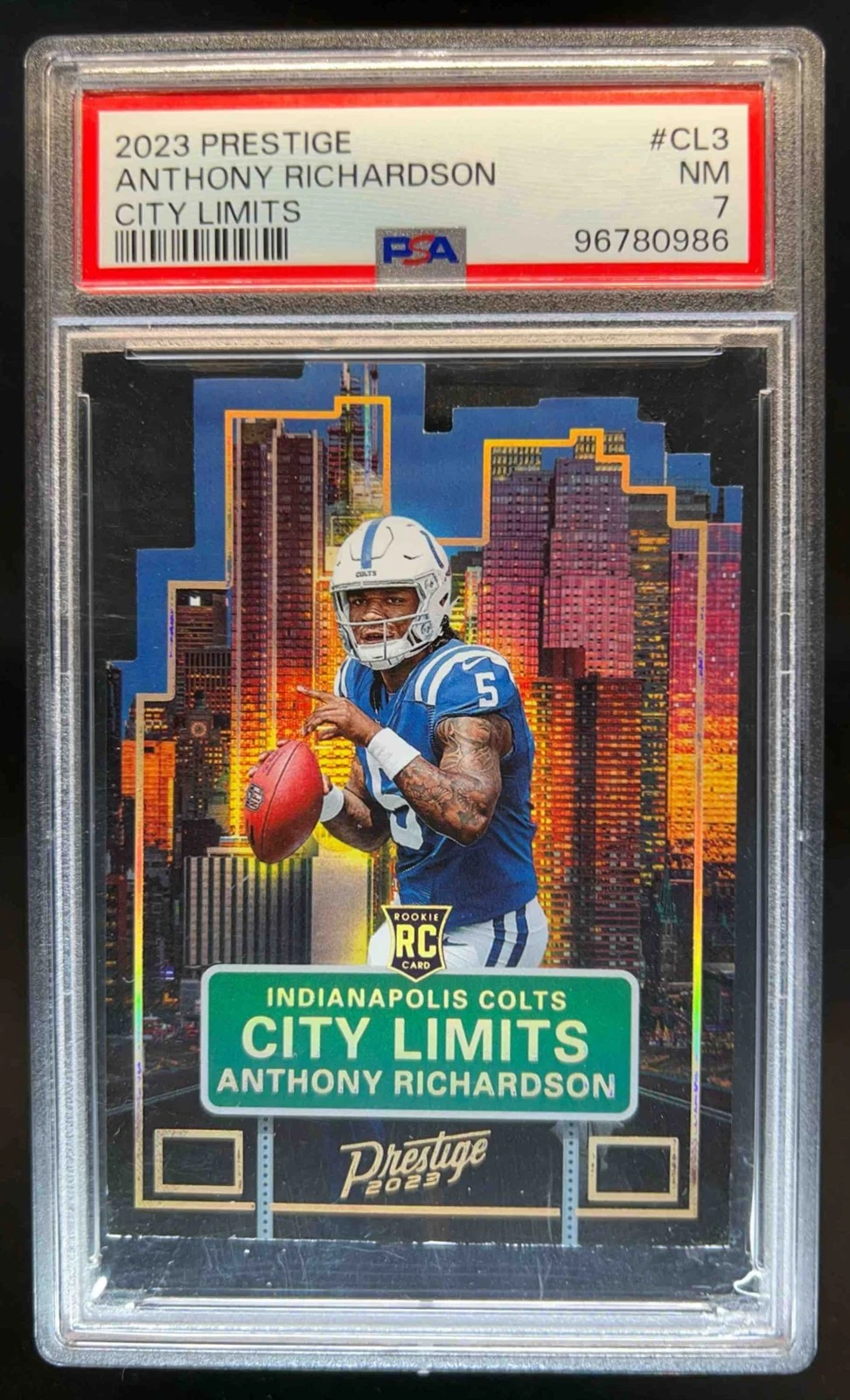 Anthony Richardson Panini Prestige City Limits #CL3 Base