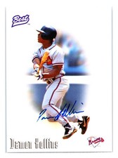 Damon Hollins 1996 Best Autographs #NNO Richmond Braves
