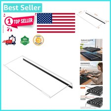 Sleek Acrylic Keyboard Stand with Silicone Anti-Slip Design for Better Comfort