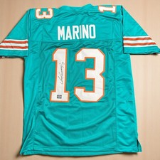 Dan Marino Signed Miami Dolphins Jersey W/ COA Player Hologram COA