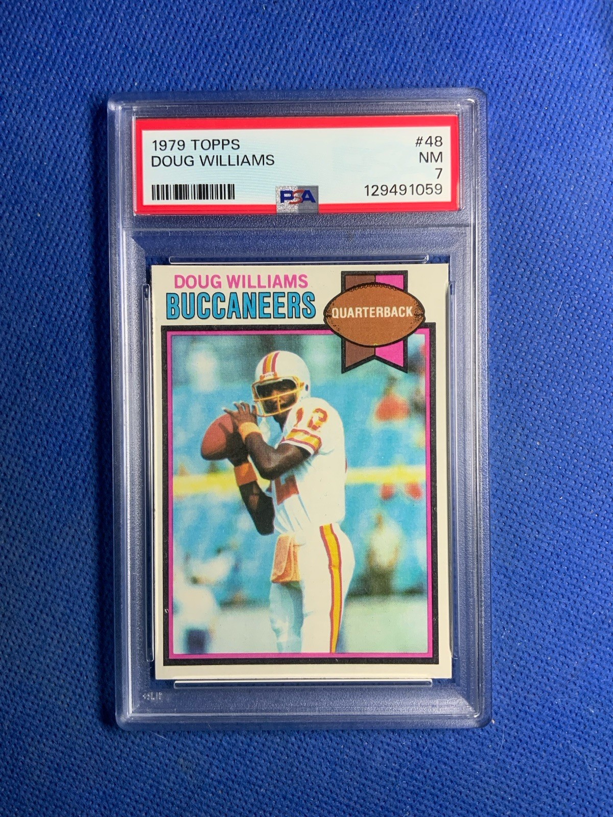 1979 Topps #48 Doug Williams Buccaneers RC Grambling PSA 7 - NM