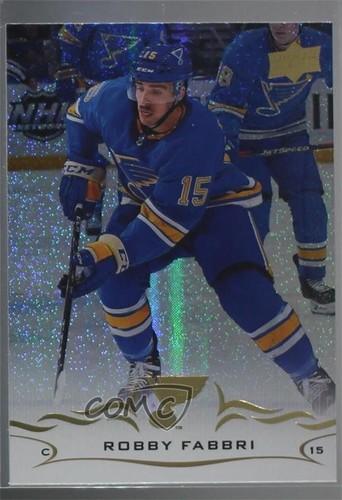 2018-19 Upper Deck Speckled Rainbow Foil Robby Fabbri #409