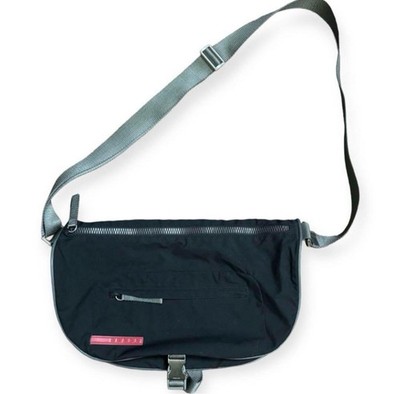 PRADA SPORT Archive 2000s Nylon Crossbody Shoulder Bag Black PRADA SPORT Archive 2000s Nylon Crossbody Shoulder Bag Black