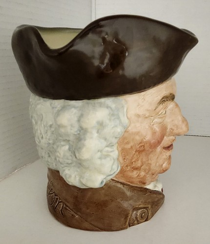 Tazza Royal Doulton SAM JOHNSON grande personaggio brocca Toby D6289 Inghilterra - Foto 9 di 12