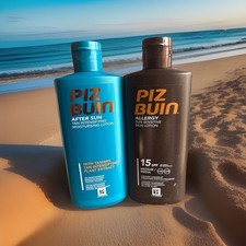 Two Set Piz Buin Allergy Spf15 And After Sun 200mls