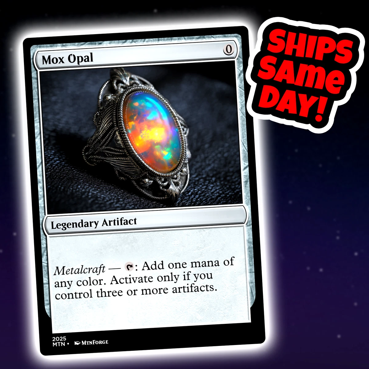 Mox Opal Magic: The Gathering Individual Trading Card Games for