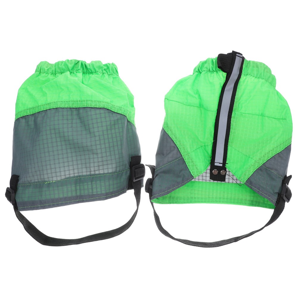  1 Pair Running Gaiters: Breathable Outdoor Shoe Covers - Unisex Anti-Sand Leg