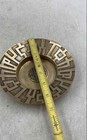 Brass Geometric Sunburst Round Shaped Mid Century Modernist Ashtray — photo 5