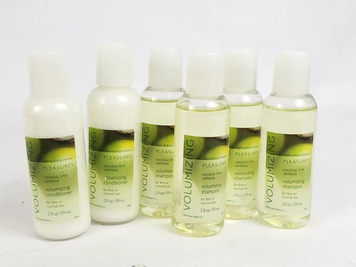 Bath & Body Works Pleasures Coconut Lime Verbena Volumizing Shampoo Conditioner - Picture 1 of 3