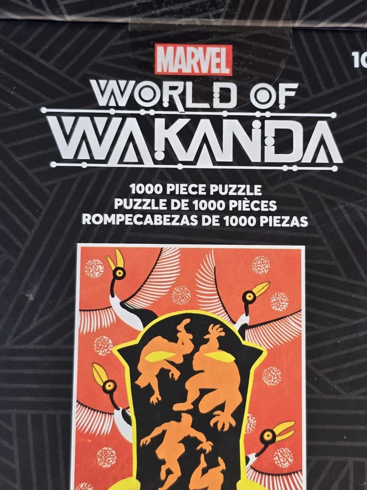 Marvel Jigsaw Puzzle Artist Series Black Panther World of Wakanda 1000 деталей - Изображение 2 из 4