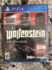 NEW Wolfenstein: The New Order  (Sony PlayStation 4, 2014) NTSC