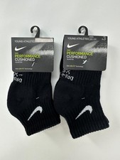 Nike Boys' 6-Pairs Young Athletes Quarter Socks Sz:5/6 7503 New B1 A42T 