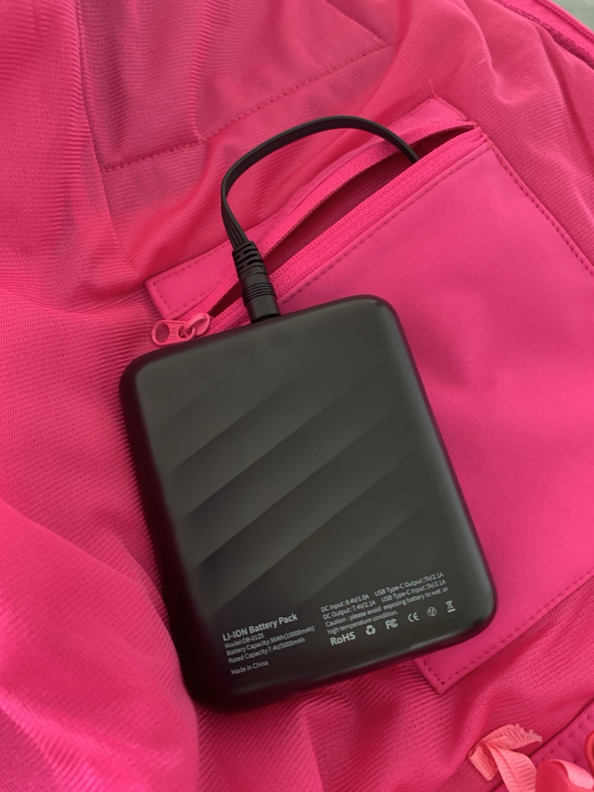 DEVBU WOMEN'S SOFT SHELL HEATED JACKET WITH 12V B… - image 11