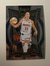 2025 Panini Select WNBA Lucy Olsen RC #40 MYSTICS 