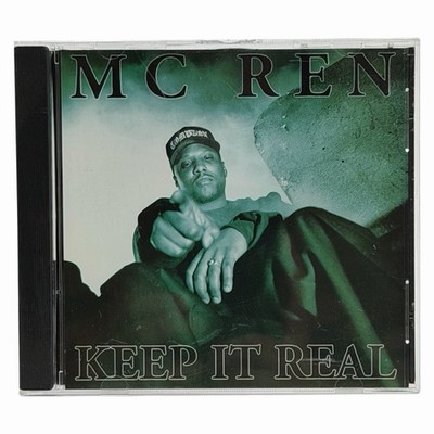 MC Ren - Keep It Real (CD, 1996) Ruthless Records Villain in Black Promo Single