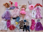 Barbie & Doll Clothing Lot 20+ Pieces, Vintage, Y2K, Pink, 80's & 90's